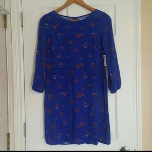 Old Navy blue dress medium tall